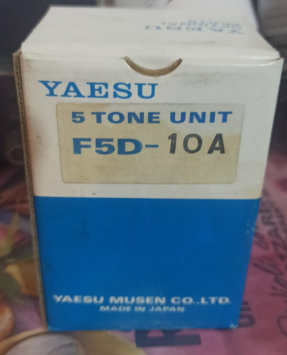 Yaesu f5d10a tone - f5d10a, 5