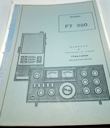 Yaesu 980 manuale - yaesu, ft-980